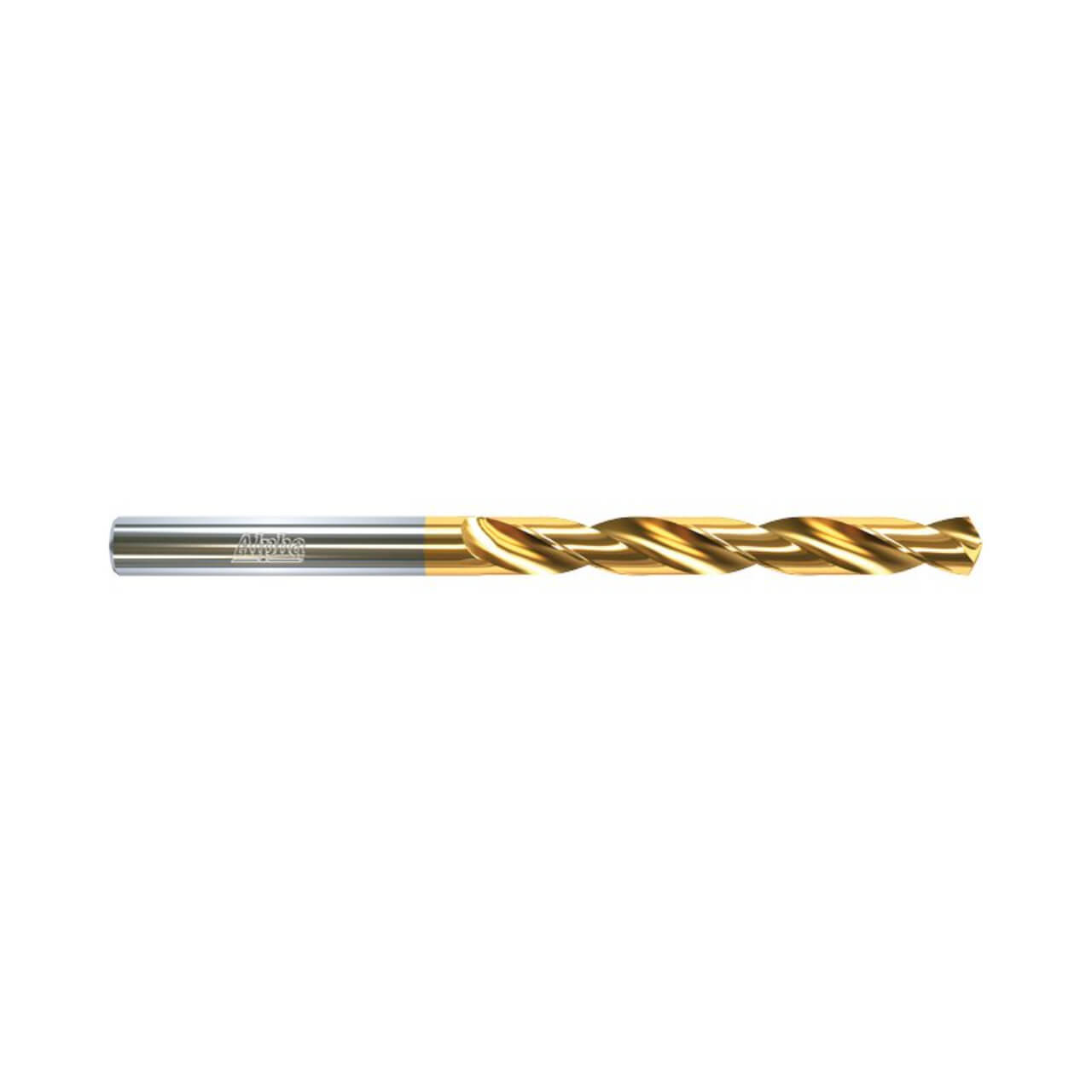 Alpha 8.0mm Jobber Drill Bit Carded Gold Series
