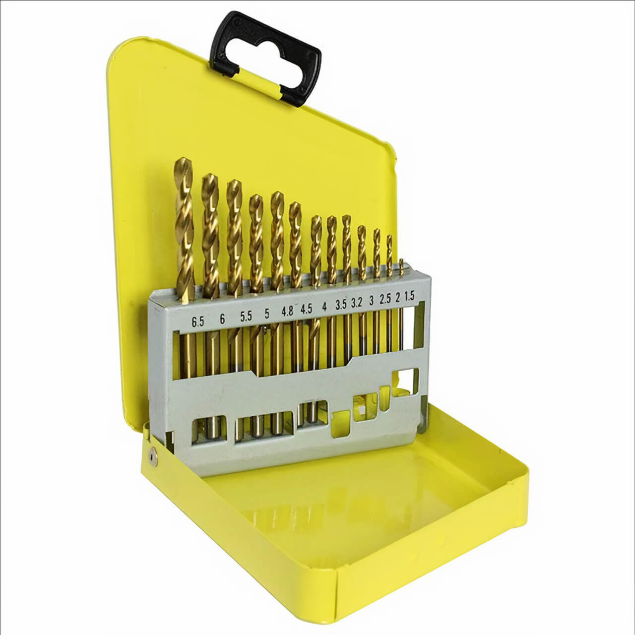 Alpha 1.5-6.5mm Metric Gold Series Drill Set 13pce