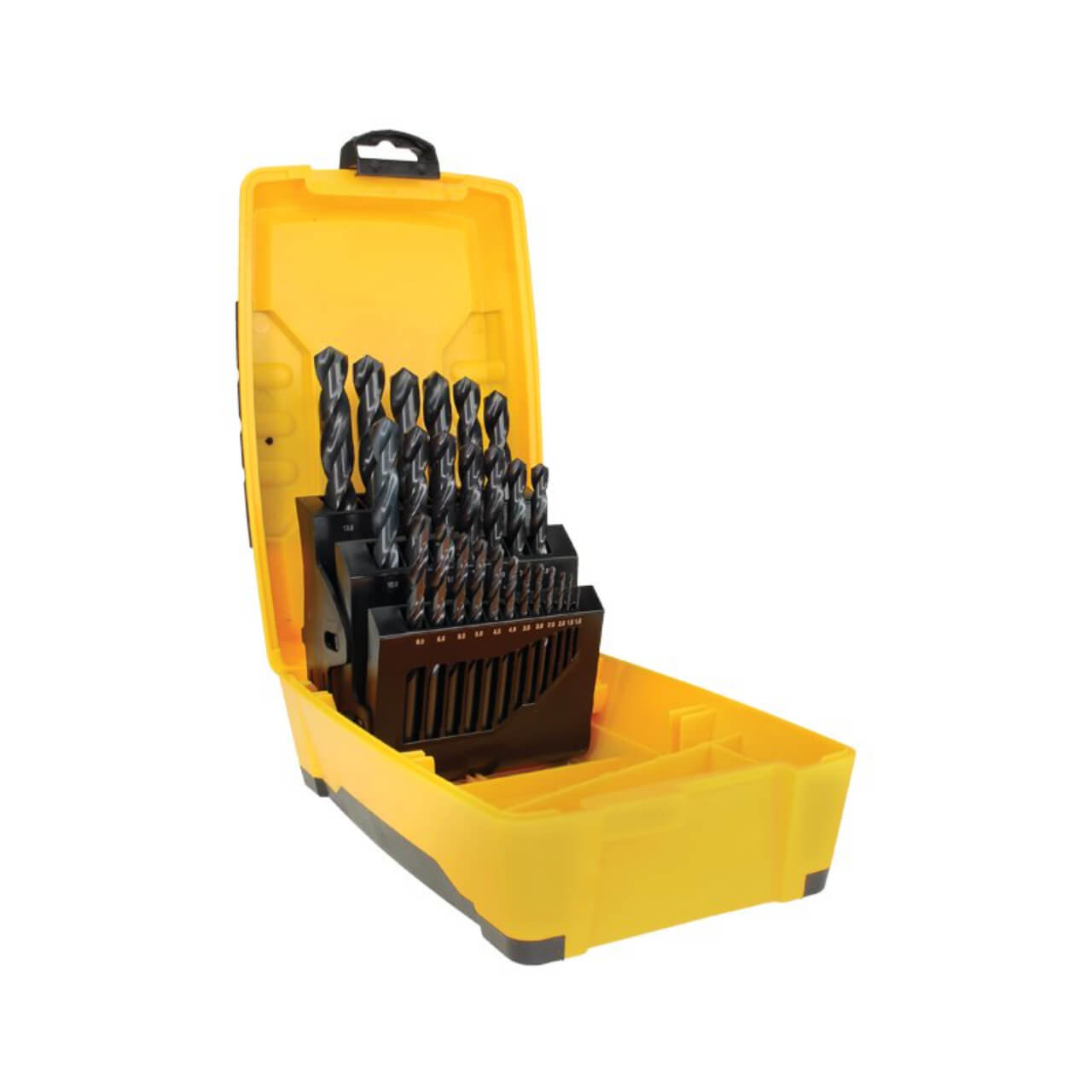Alpha 1.0-13.0mm Metric Black Series Tuffbox Drill Set 25pce