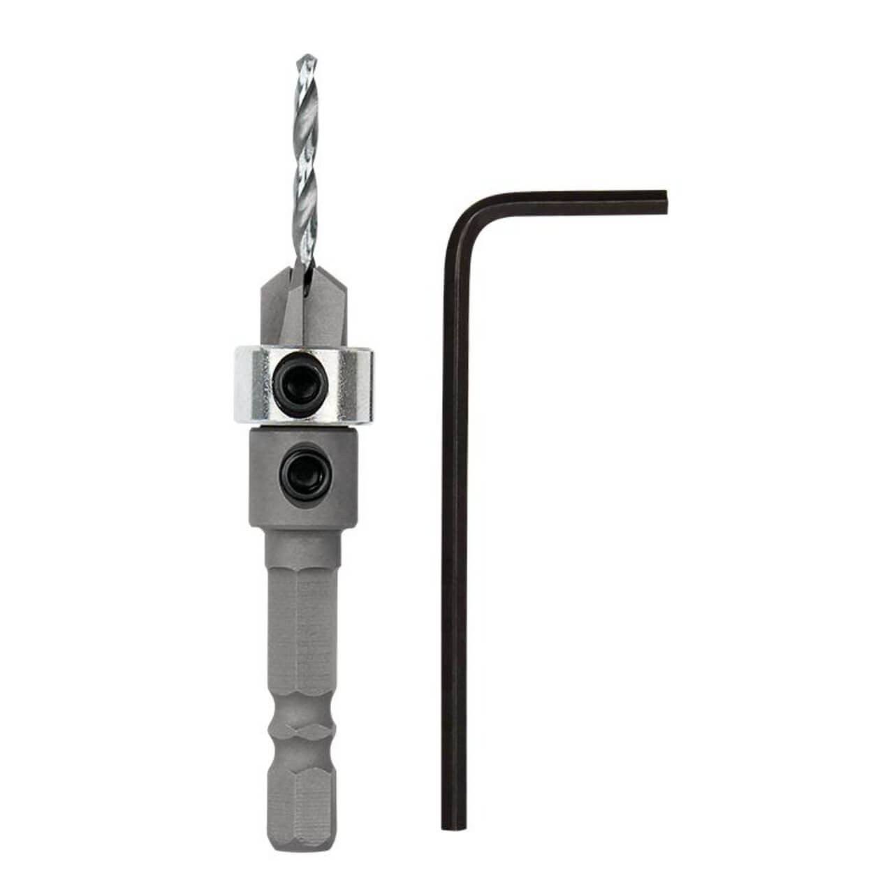 Alpha 3.0mm HSS Countersink With Drill Bit