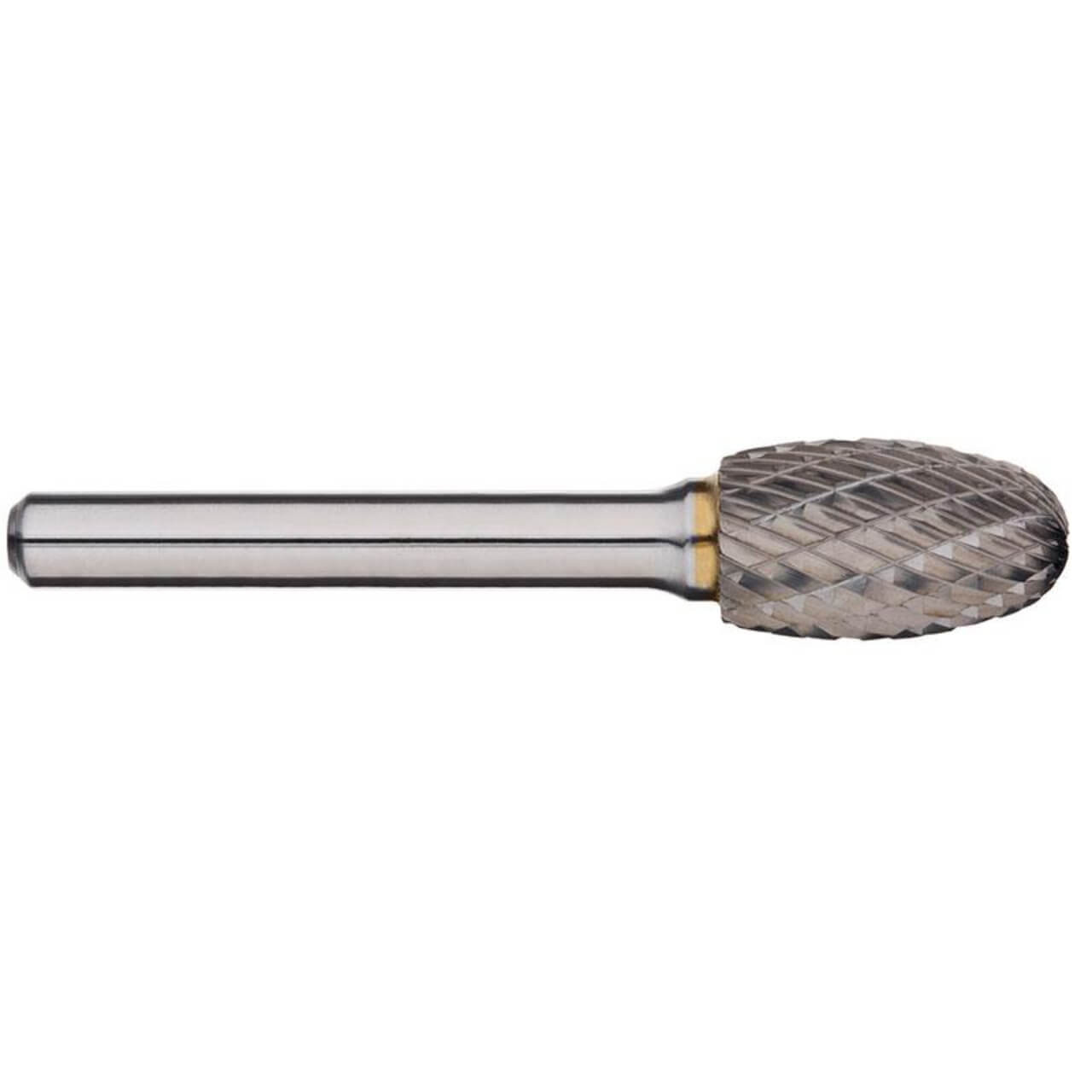 Alpha 1/4x3/8 Oval Shape Carbide Burr 1/4 Shank
