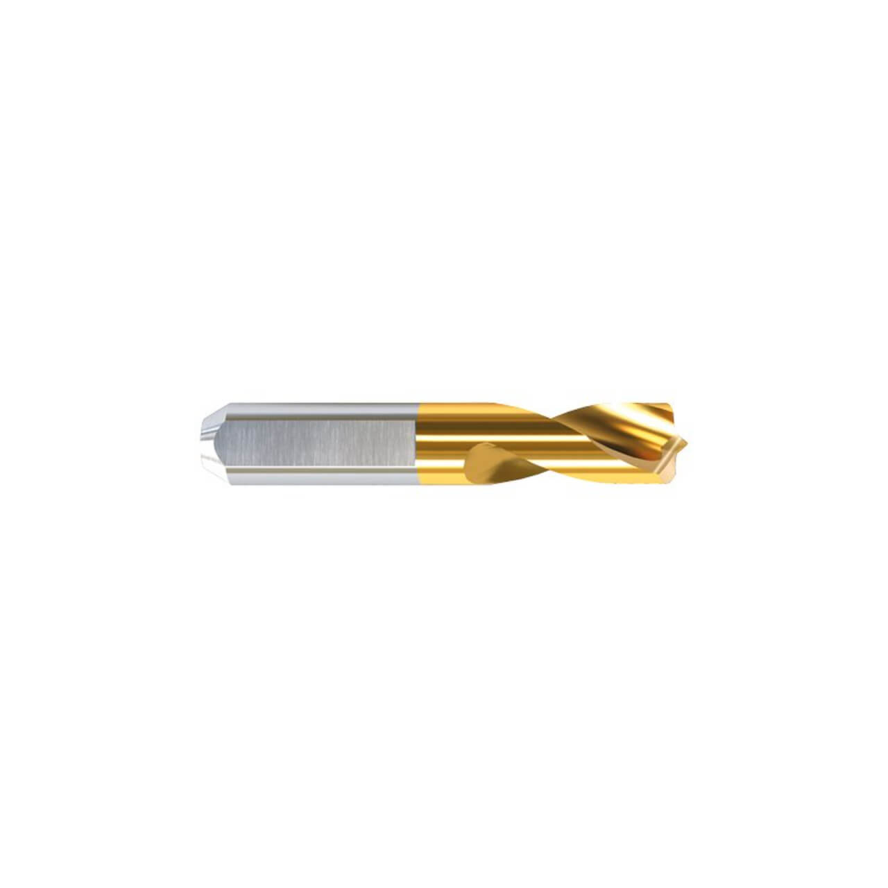 Alpha 8.0mm Spot Weld Drill Bit Tin Coated