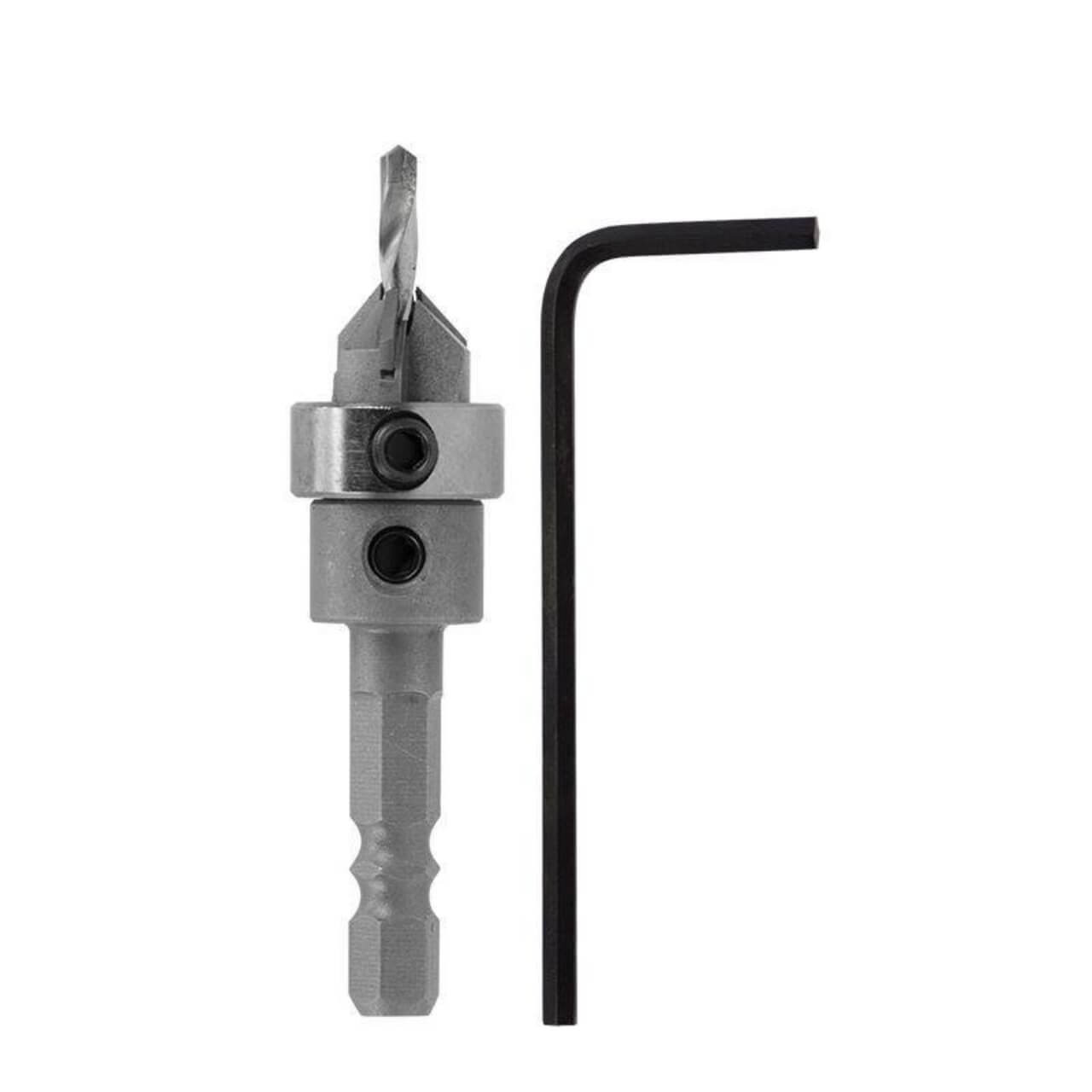 Alpha 5.0mm Tungsten Carbide Countersink with Drill Bit