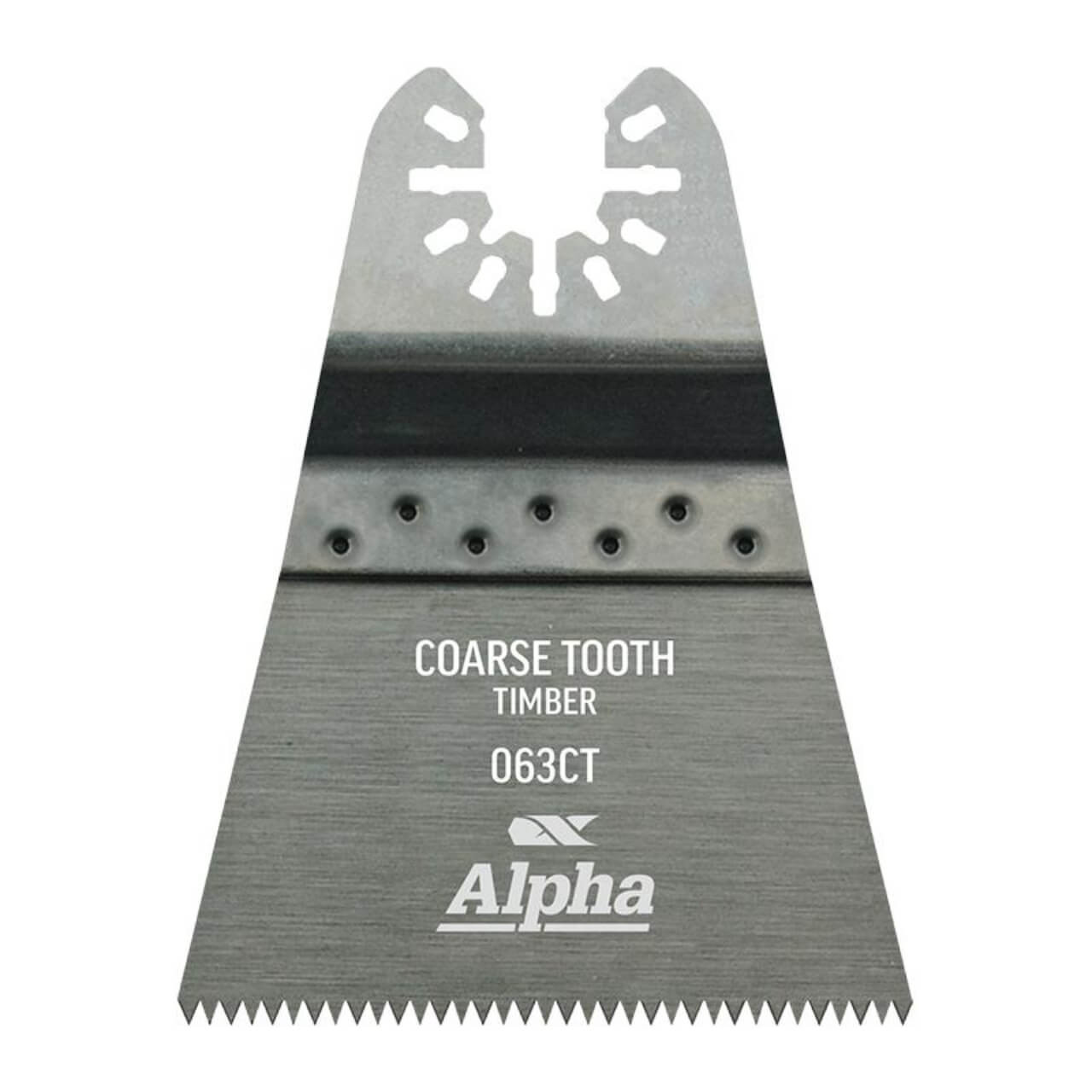 Alpha 63mm Coarse Tooth Timber Multi-Tool Blade