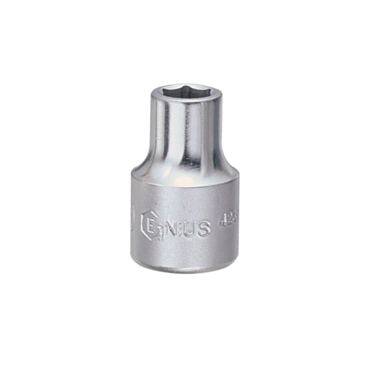 Genius 3/8 Dr x 6mm 6pt C/V Hand Socket Metric