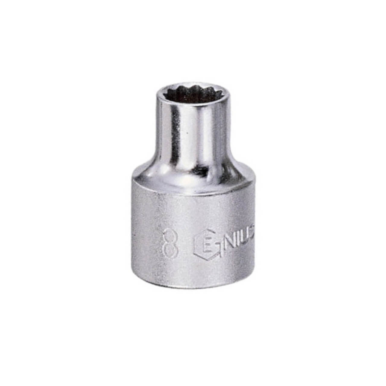 Genius 3/8 Dr x 1/4 12pt C/V Hand Socket Imperial