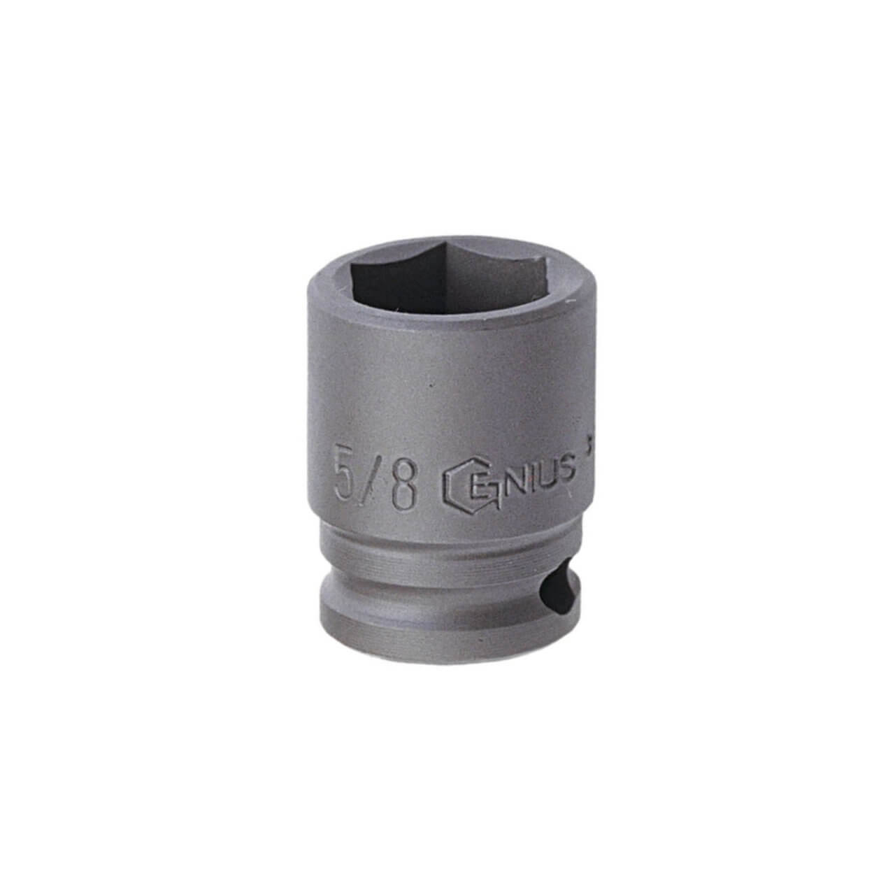 Genius 1/2 Dr x 1-1/4 C/M Std Impact Socket Imperial