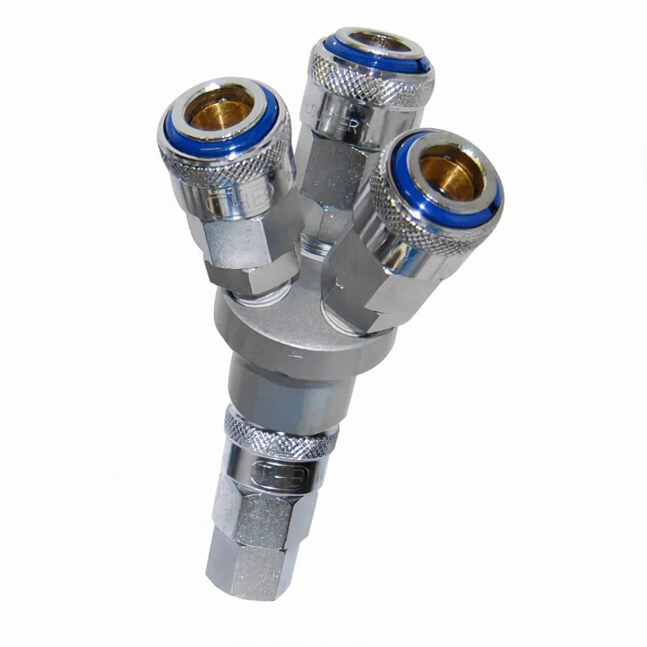 Nitto Style 3 Way 'Y' Inline Air Fitting inc 20PM