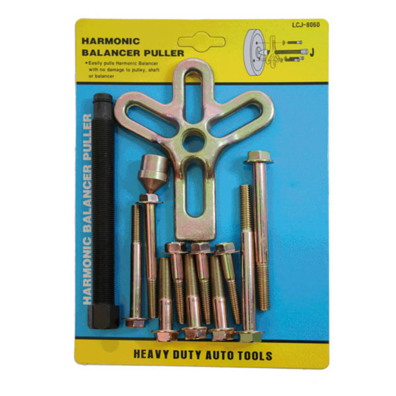 Kit De 13 Pièces Pour Extracteur D'équilibre Harmonique - Référence TA-04013 - Outillage Professionnel