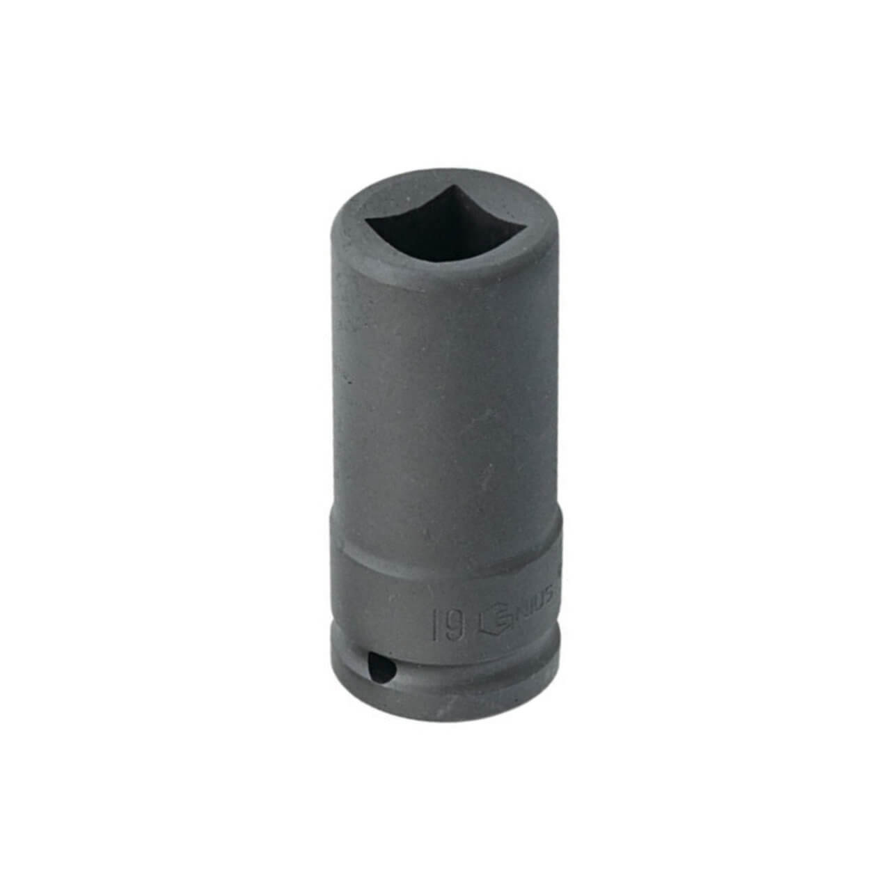 Genius 3/4 Dr x 19mm C/M Deep Square Impact Socket Metric