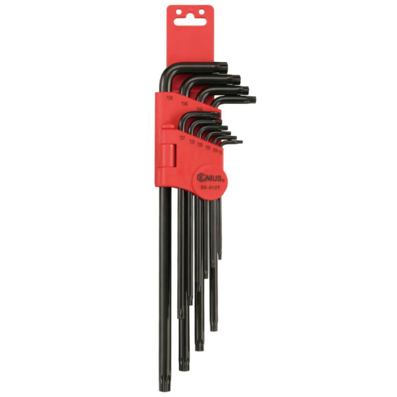 Genius Tamperproof Star Key Wrench Set 10pce