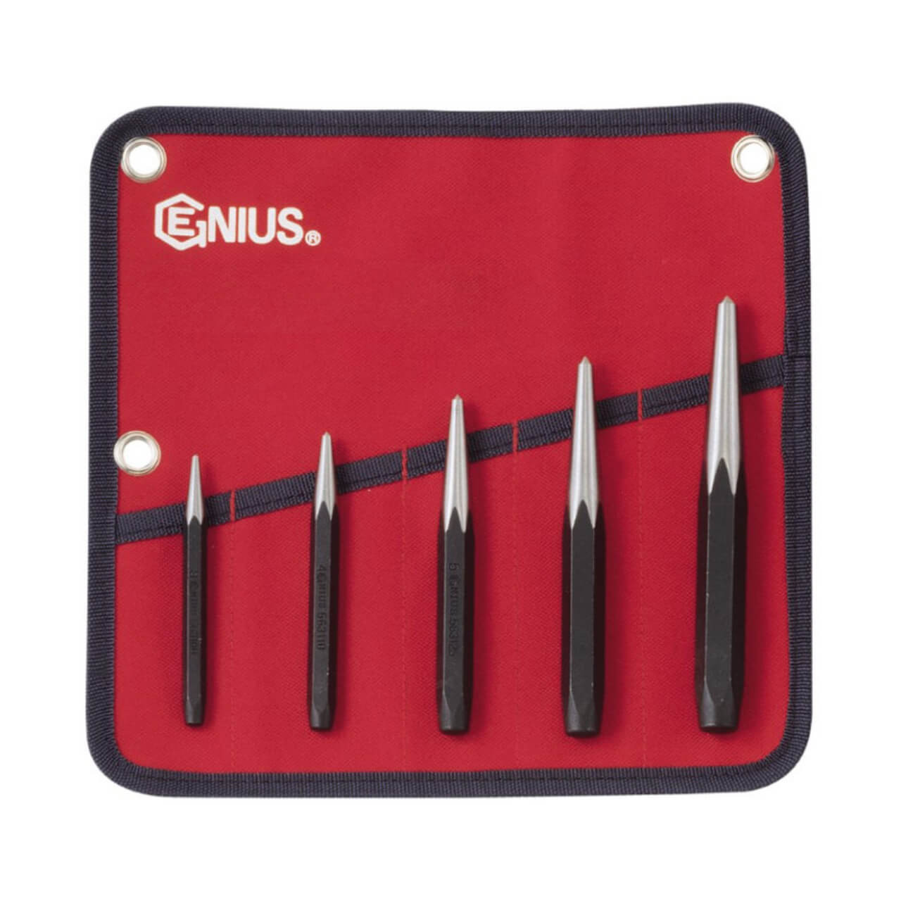 Genius Center Punch Set 5pce