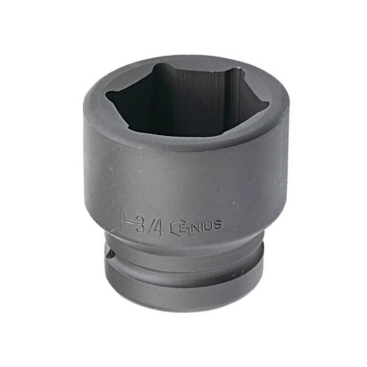 Genius 1” Dr x 2” C/M Std Impact Socket Imperial