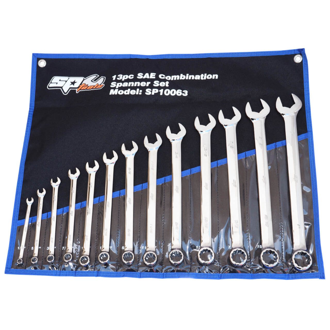 SP Tools 1/4-1” Combination ROE Spanner Set Imperial 13pce