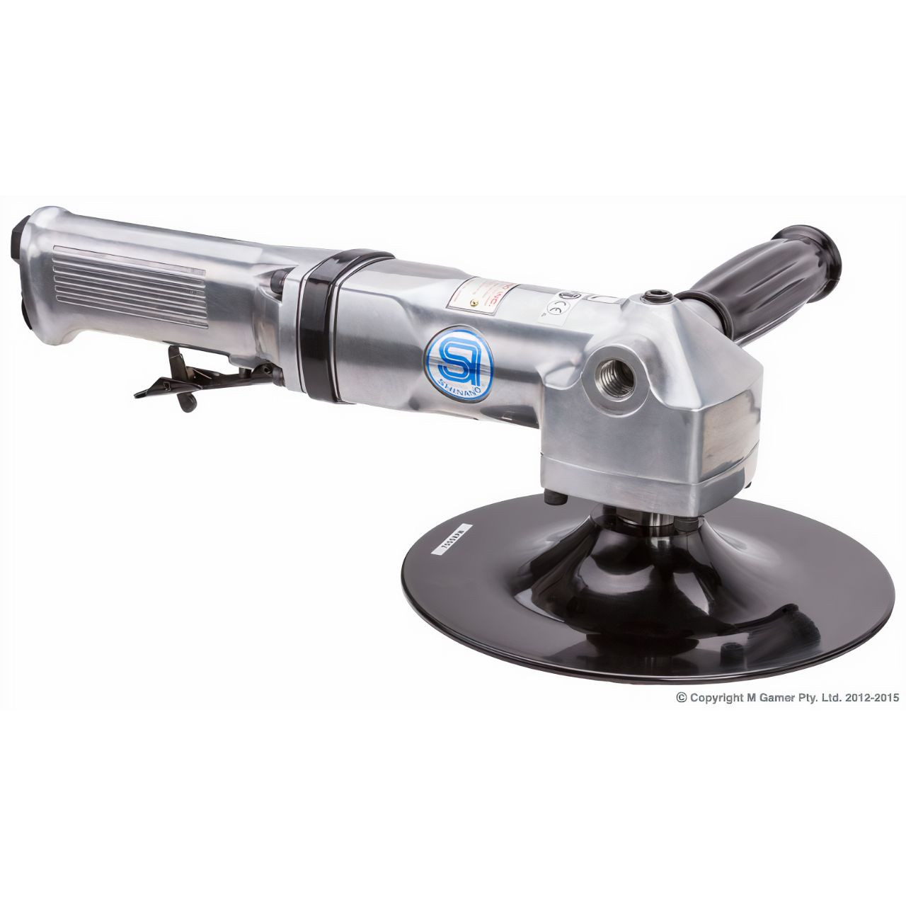 Shinano 7'' Angle Sander Rear Exhaust