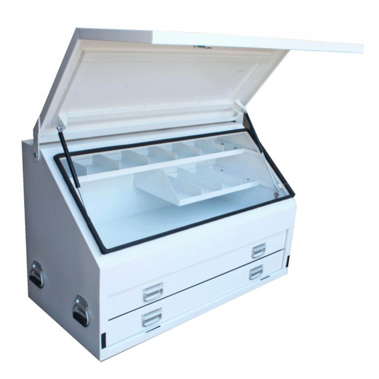 Mako Steel Truck Box White 1210x600x750mm