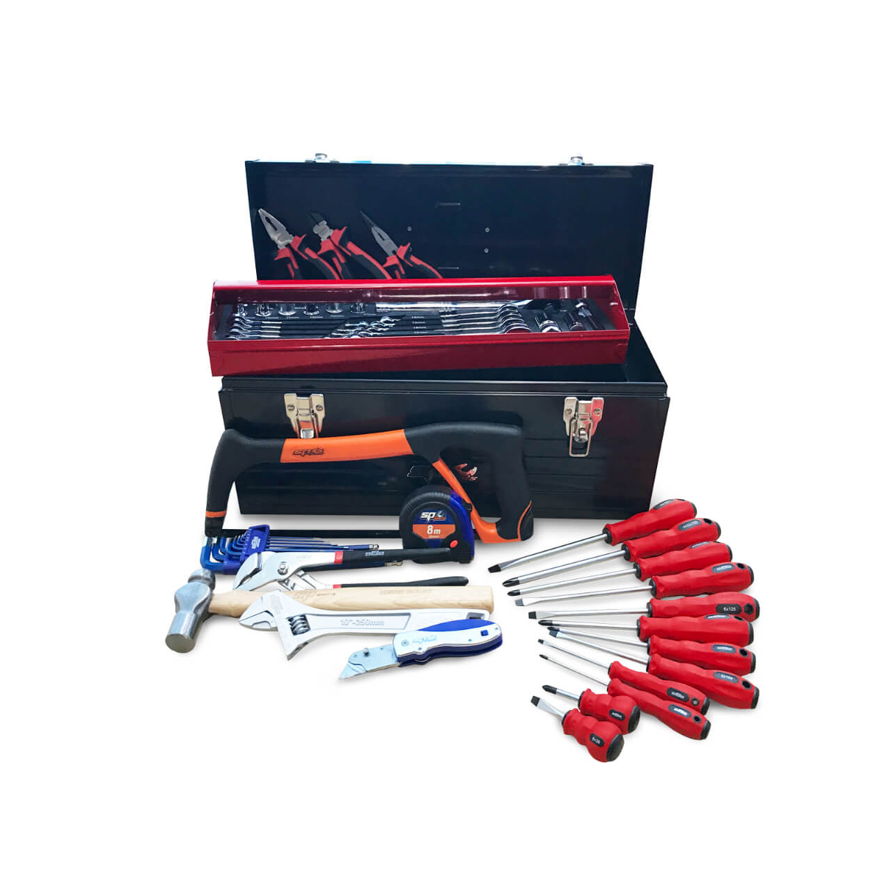 888 Tools Starter Tool Kit Metric 66pce