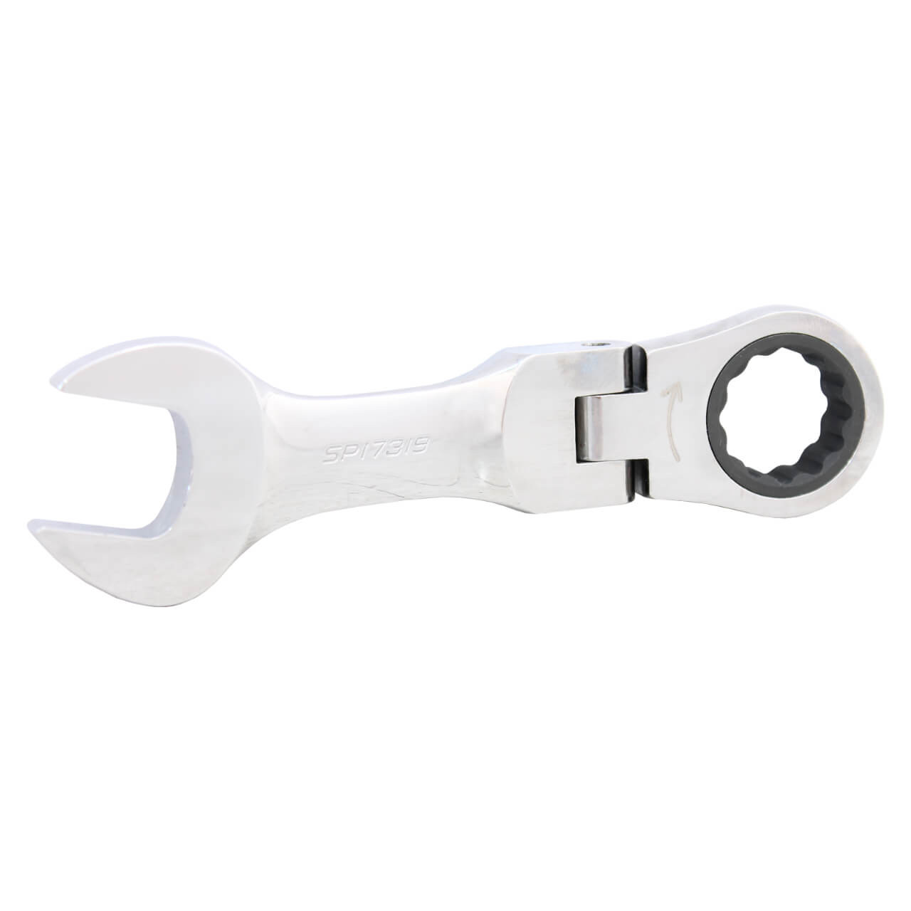 SP Tools 17mm Flex Head Geardrive Stubby ROE Spanner Metric