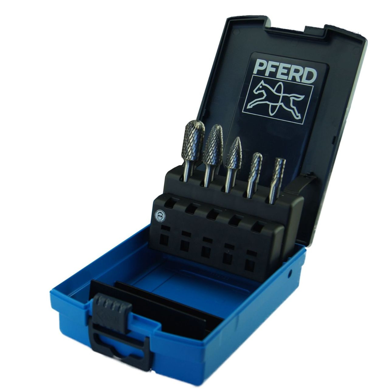 Pferd 1/4” 5pc Carbide Tuff Burr Set
