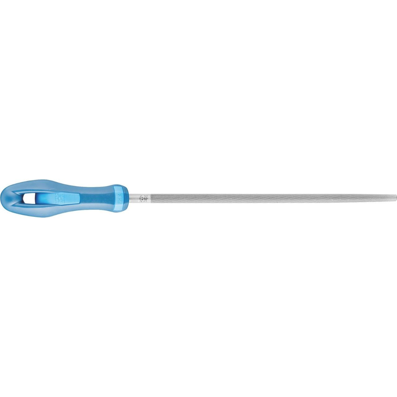 Pferd Round File Smooth Cut With Handle 1162 250mm C3 CS-FH