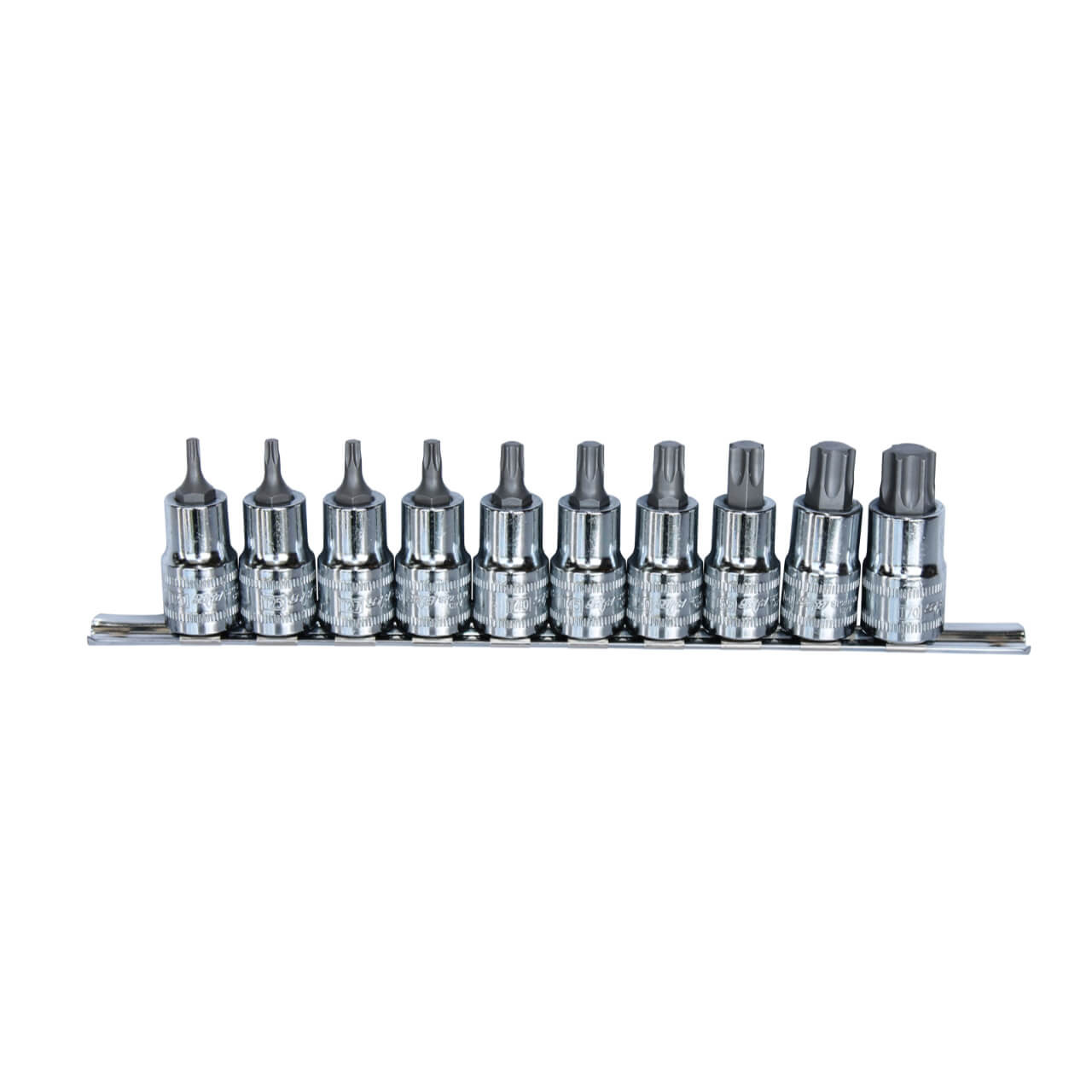 SP Tools 1/2 Dr 55mm Torx Socket Rail Set 10pce