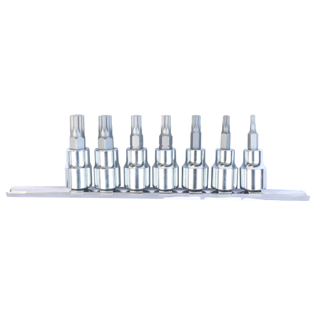 SP Tools 3/8 Dr 48mm Spline Socket Rail Set Imperial 7pce