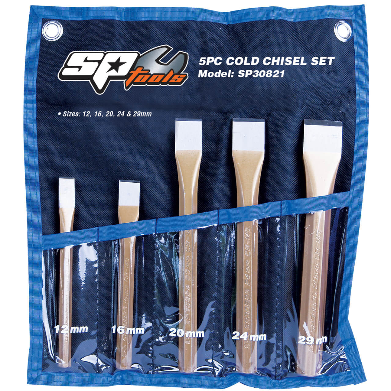 SP Tools Cold Chisel Set 5pce