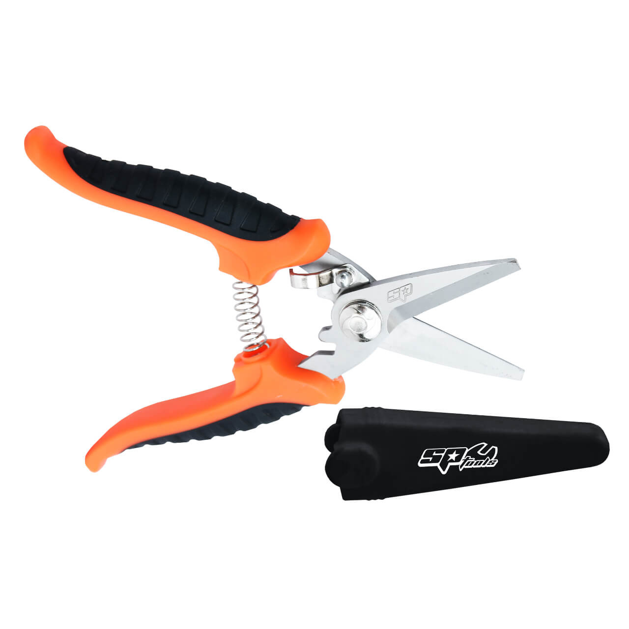 SP Tools 180mm Snip Aviation Shears With Safe Tip Blades