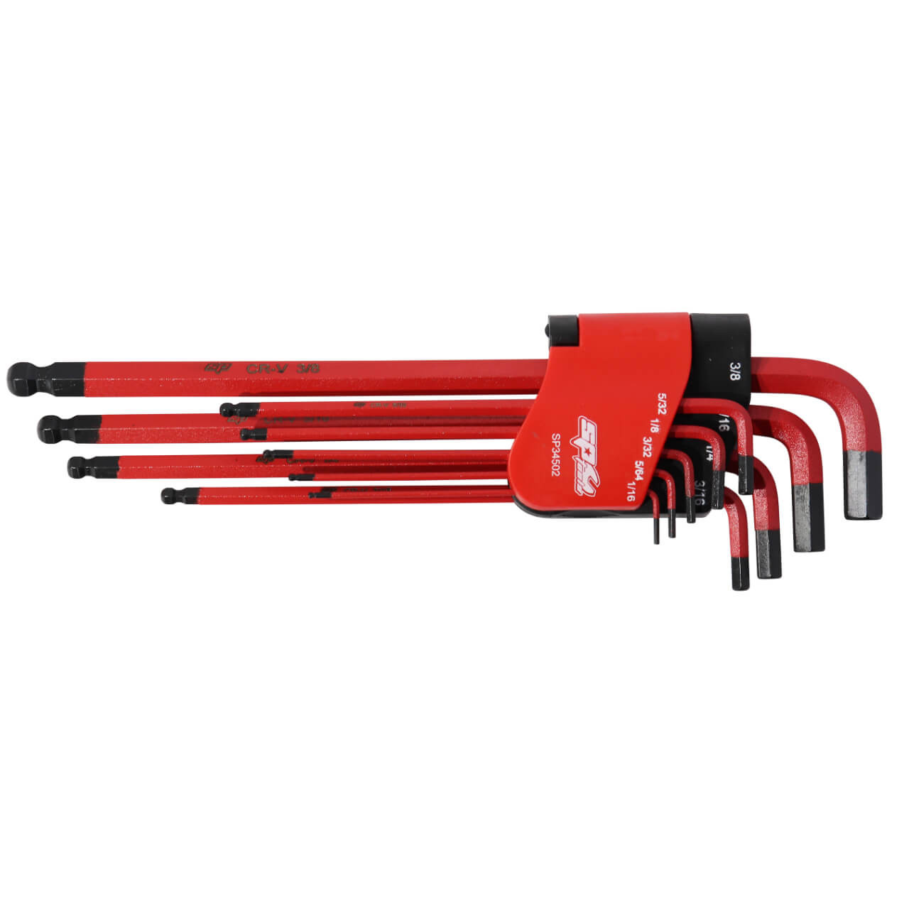SP Tools Ball Drive Hex Key Set Imperial 9pce