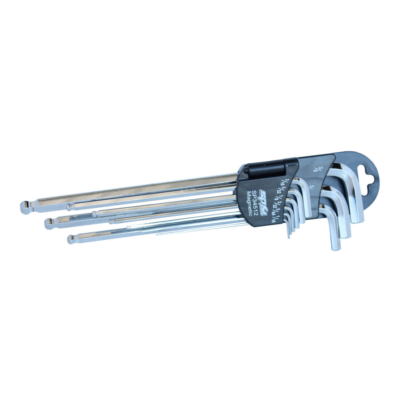 SP Tools Magnetic Ball Drive Hex Key Set Imperial 9pce