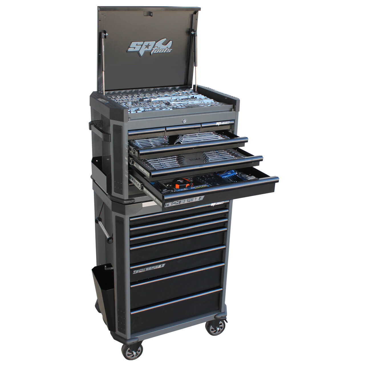 SP Tools Diamond Black Roller Cabinet Tool Kit Metric & SAE 336pce