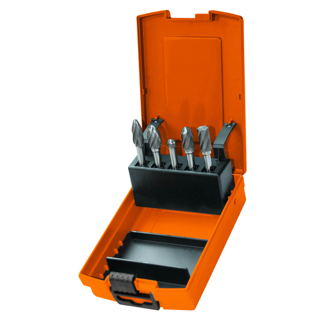 SP Tools 5pce Carbide Burr Set 1/4 Shank Aluminium Cut