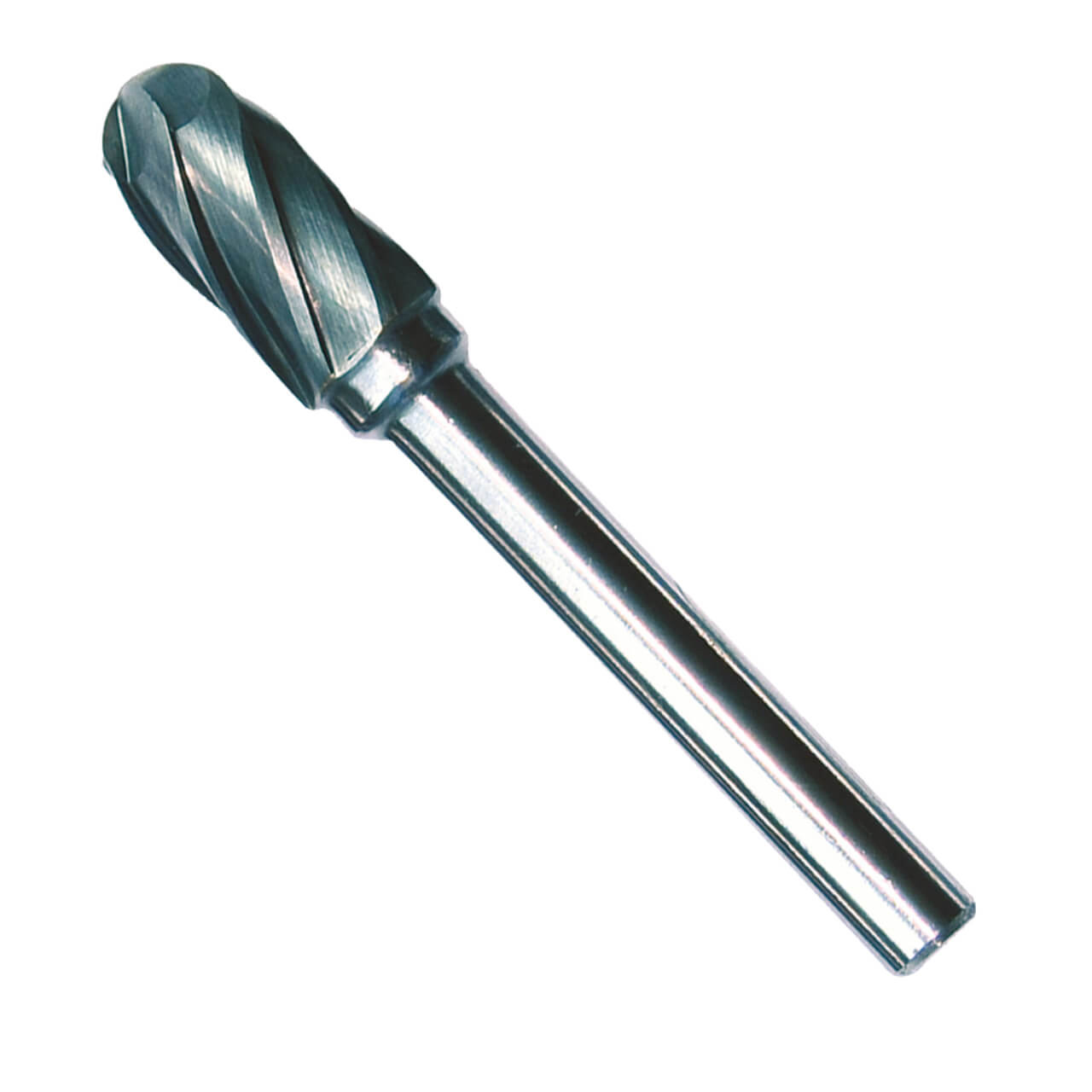 SP Tools 10x20m Cylindrical Ball Nose Carbide Burr 1/4 Shank Aluminium Cut