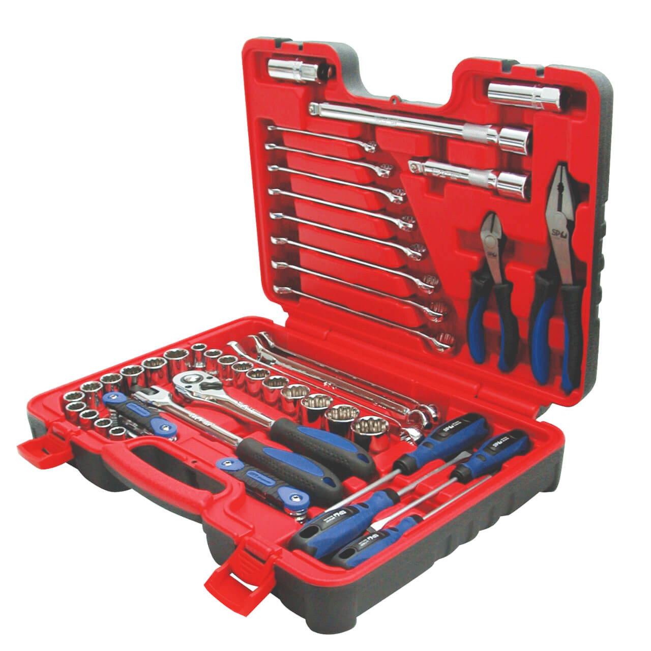 SP Tools 1/2 Dr Tool Kit in X Case Metric & SAE 60pce