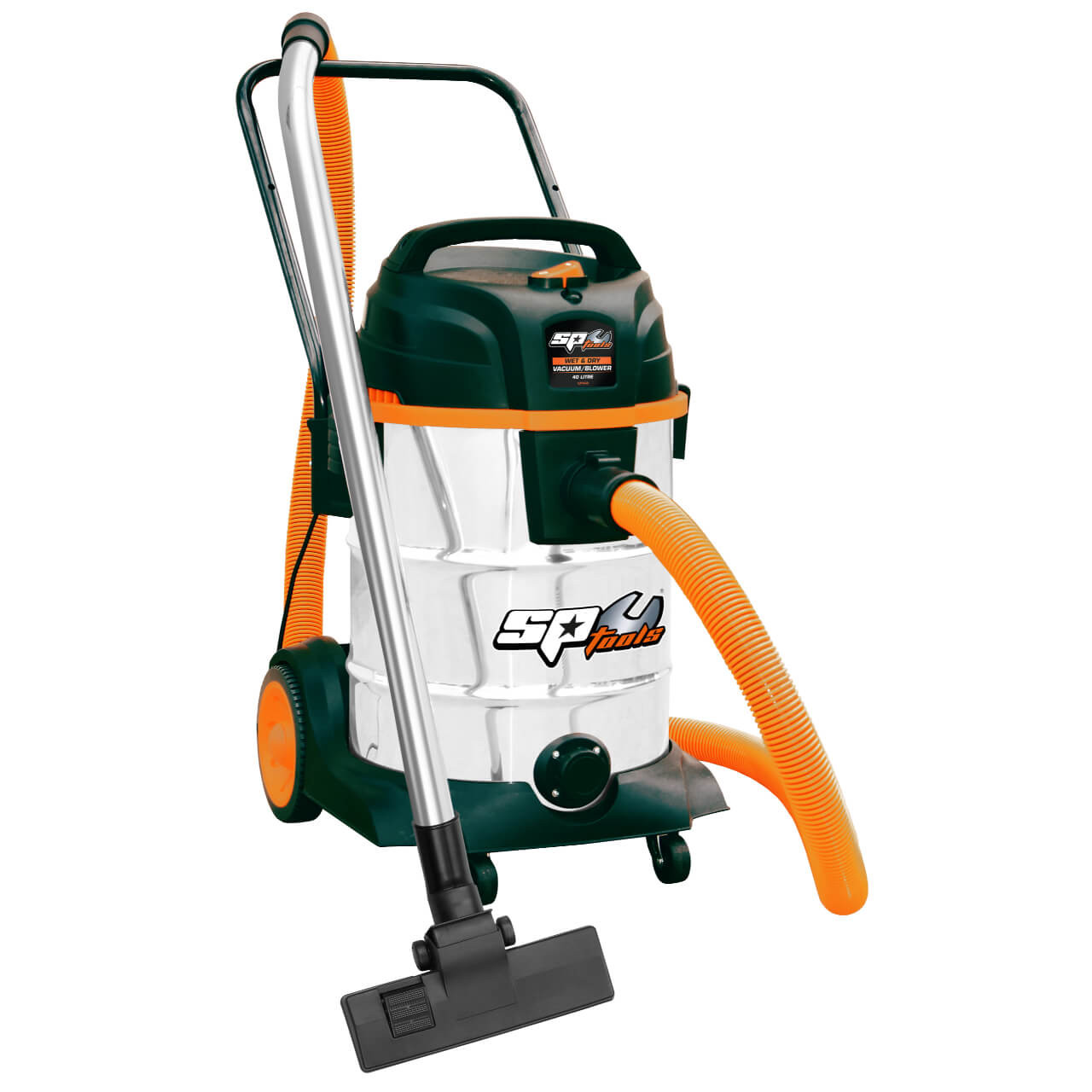 SP Tools 40L Stainless Steel Vacuum Cleaner 240V