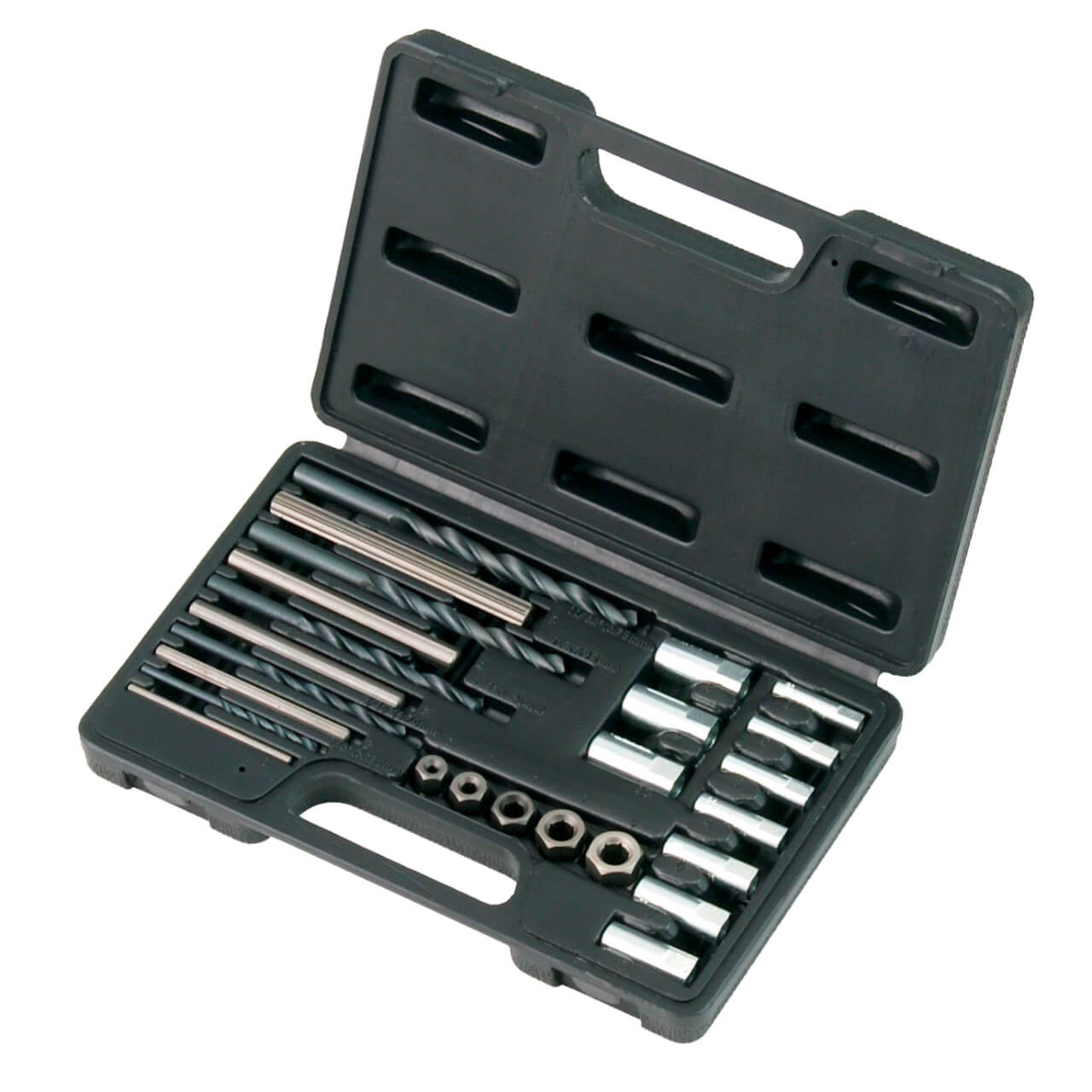 SP Tools Drill Bit & Guide Screw Extractor Kit 25pce
