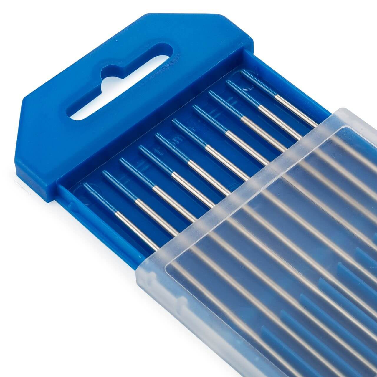 1.6mm 2% Lanthanated Tungsten Electrode AC/DC Blue Tip 10/pk