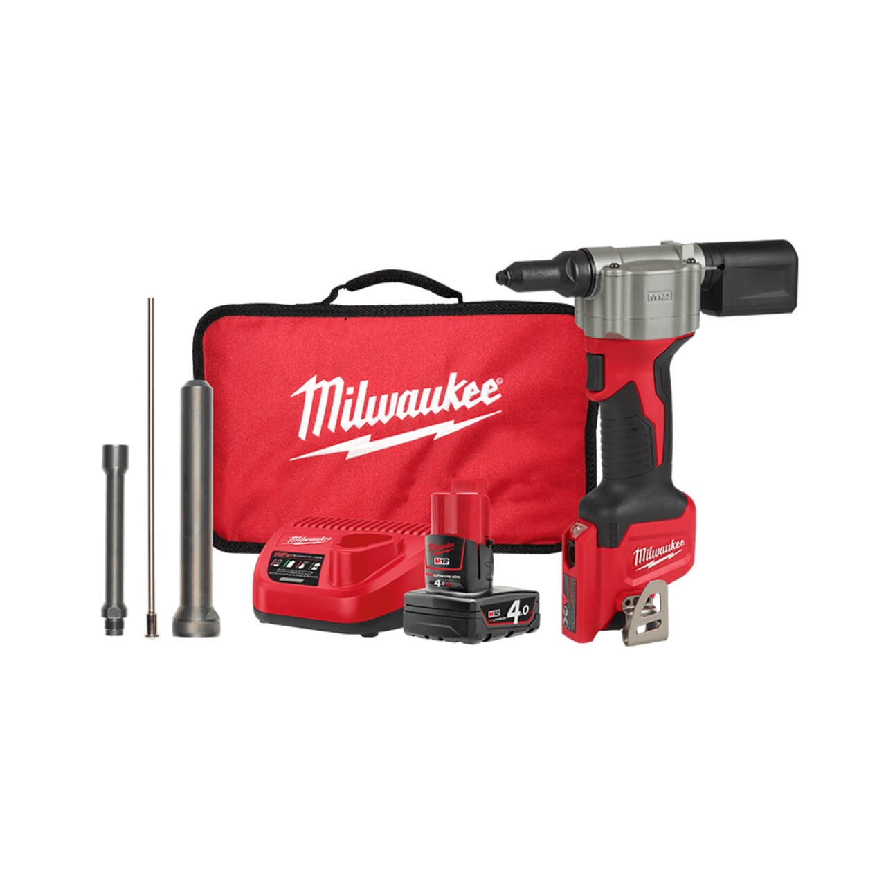 Milwaukee M12 Cordless Rivet Tool Kit