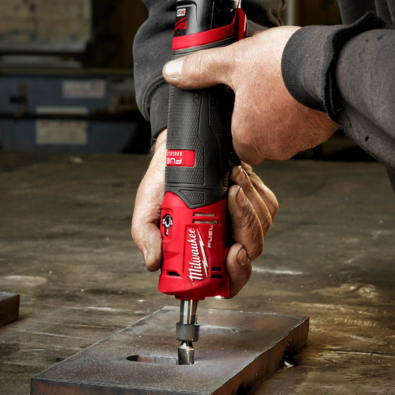 Milwaukee M12 Fuel Cordless Straight Die Grinder Skin Only