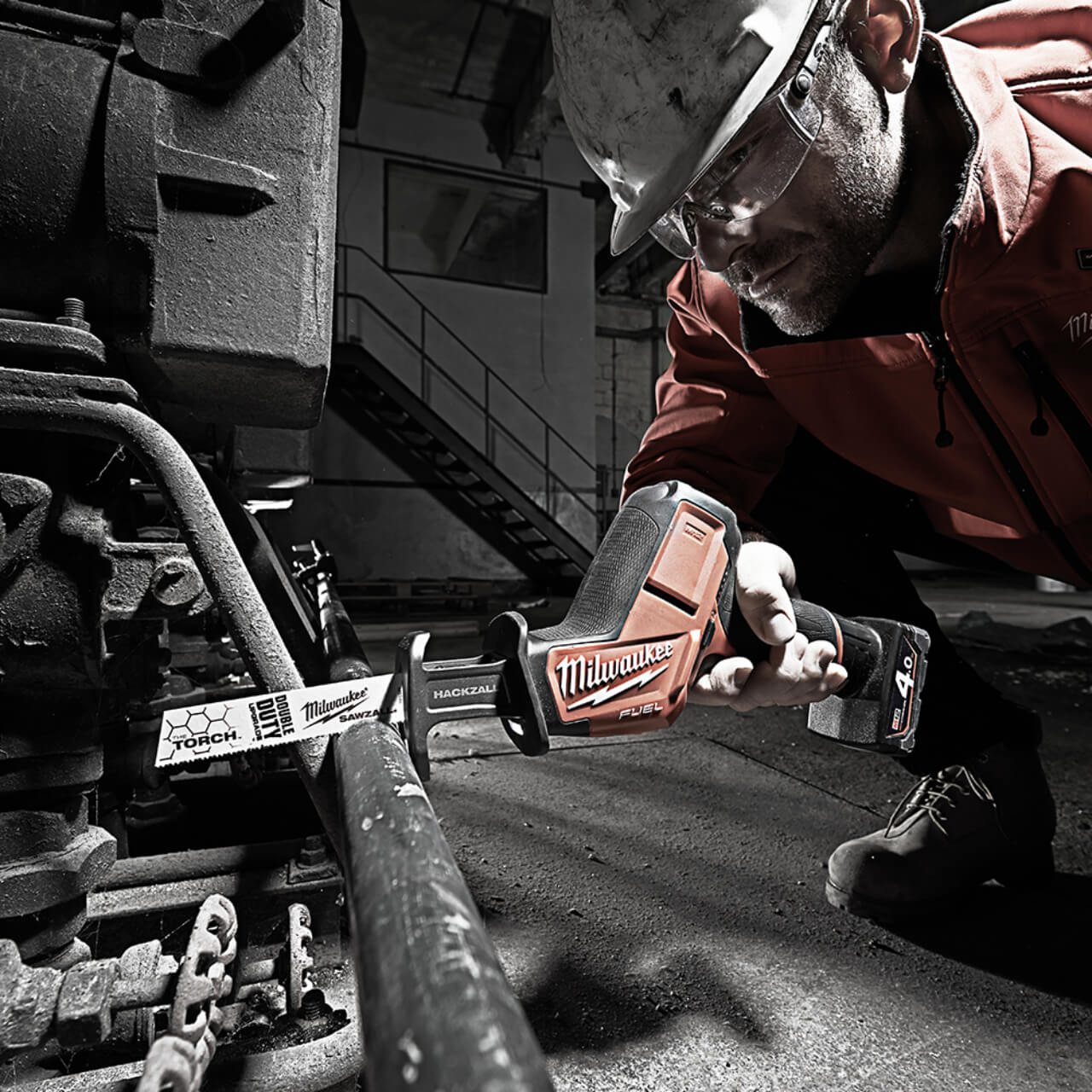 Milwaukee M12 Fuel Hackzall Cordless Reciprocating Saw Skin Only