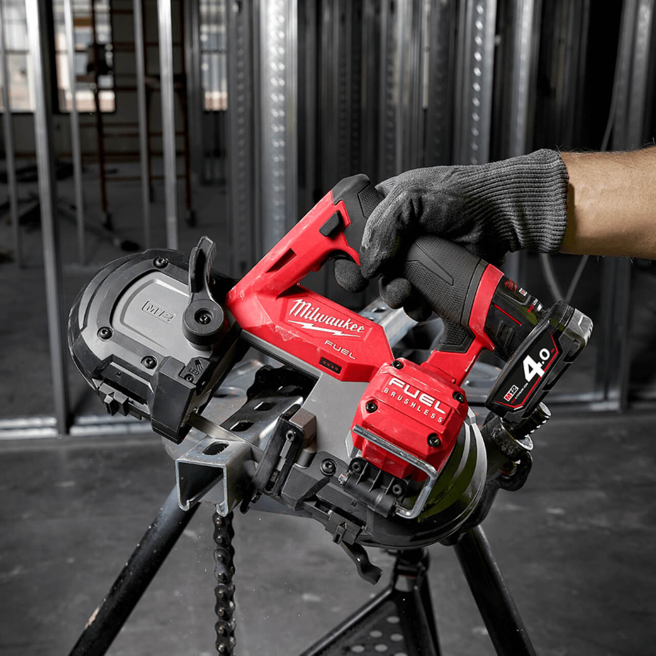 Milwaukee M12 Cordless Fuel Bandsaw Skin Only