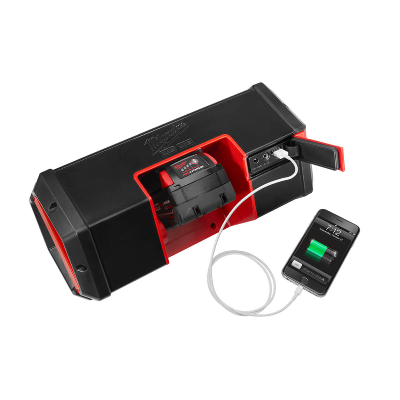 Milwaukee M12/M18 Wireless Jobsite Speaker Skin Only