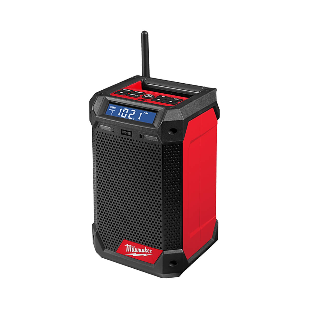 Milwaukee M12 Cordless Radio/Charger DAB+ Skin Only