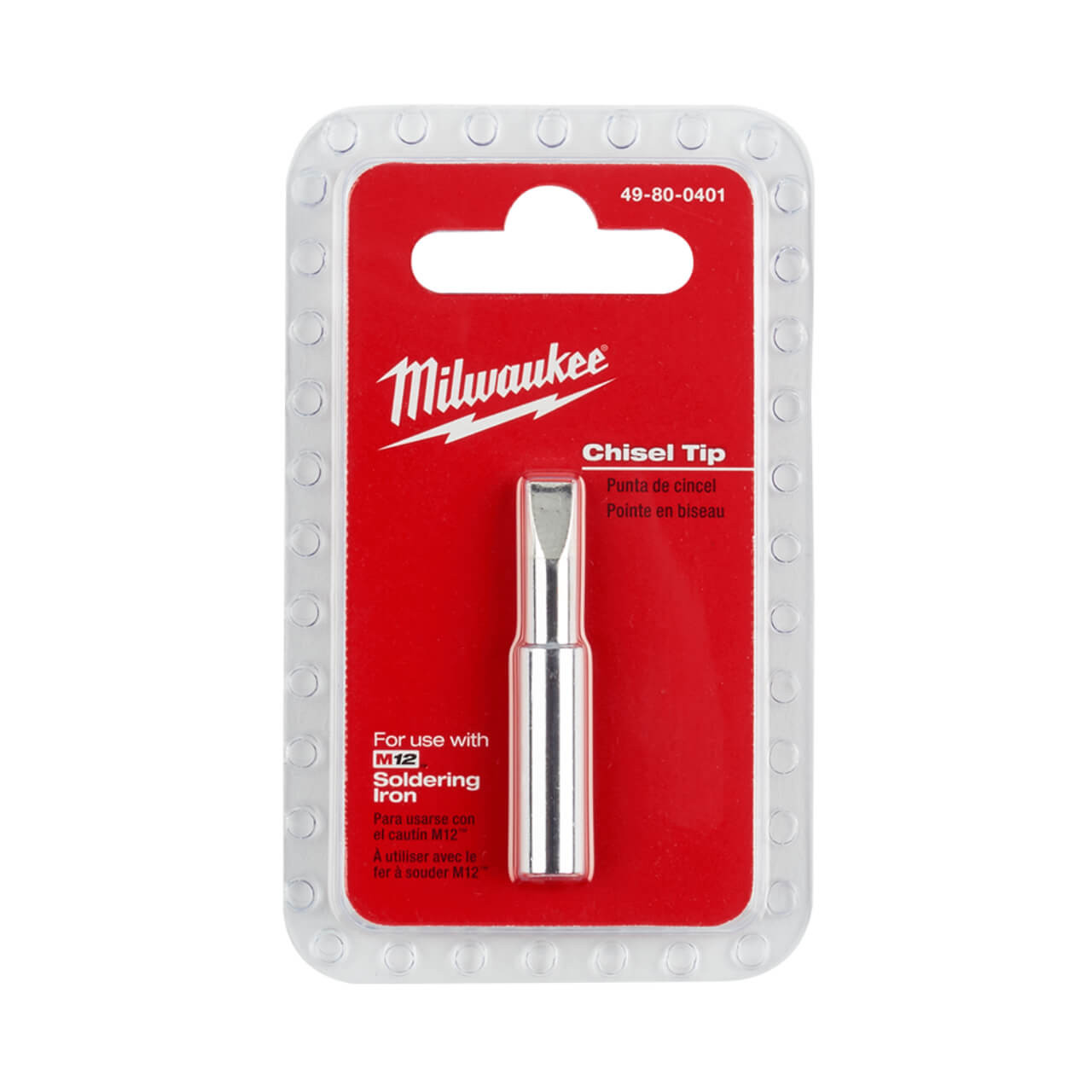Milwaukee M12 Soldering Iron Chisel Tip