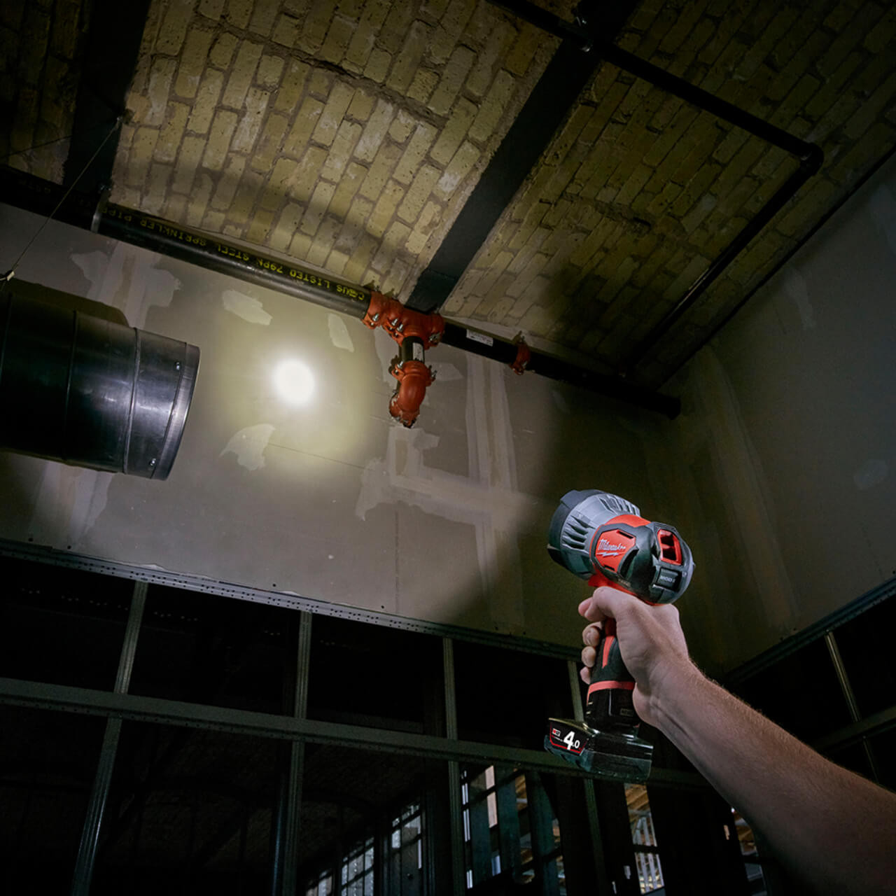 Milwaukee M12 Cordless High Output LED Spot Light Skin Only