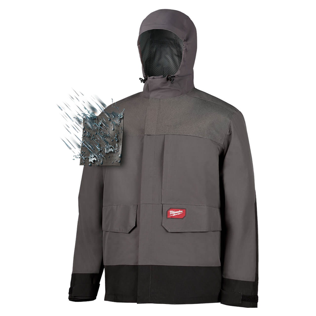 Milwaukee Hydrobreak Workwear Rainshell Jacket - L