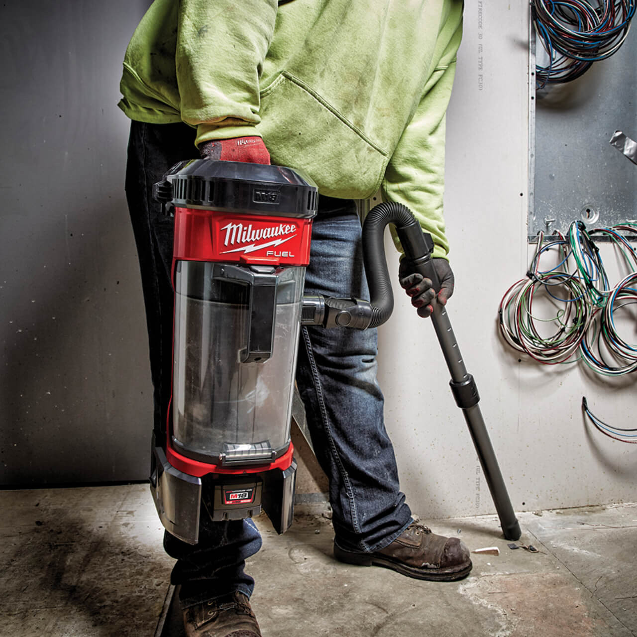 Milwaukee M18 Fuel Cordless 3-in-1 Backpack Vacuum Skin Only