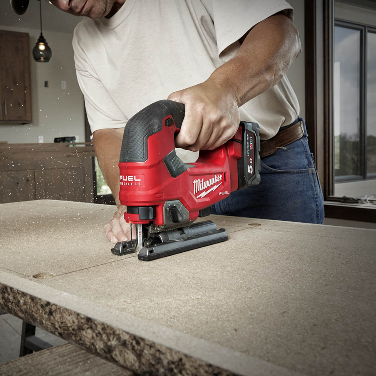 Milwaukee M18 Fuel Cordless D-Handle Jigsaw Skin Only
