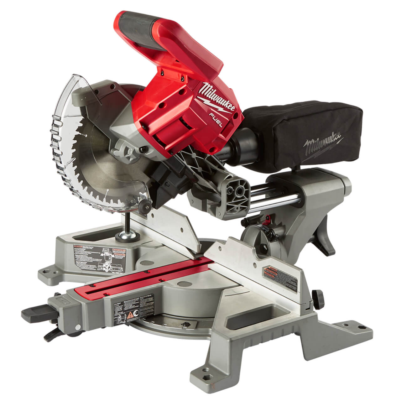 Milwaukee M18 Fuel Cordless 184mm (7-1/4”) Dual Bevel Sliding Compound Mitre Saw Skin Only