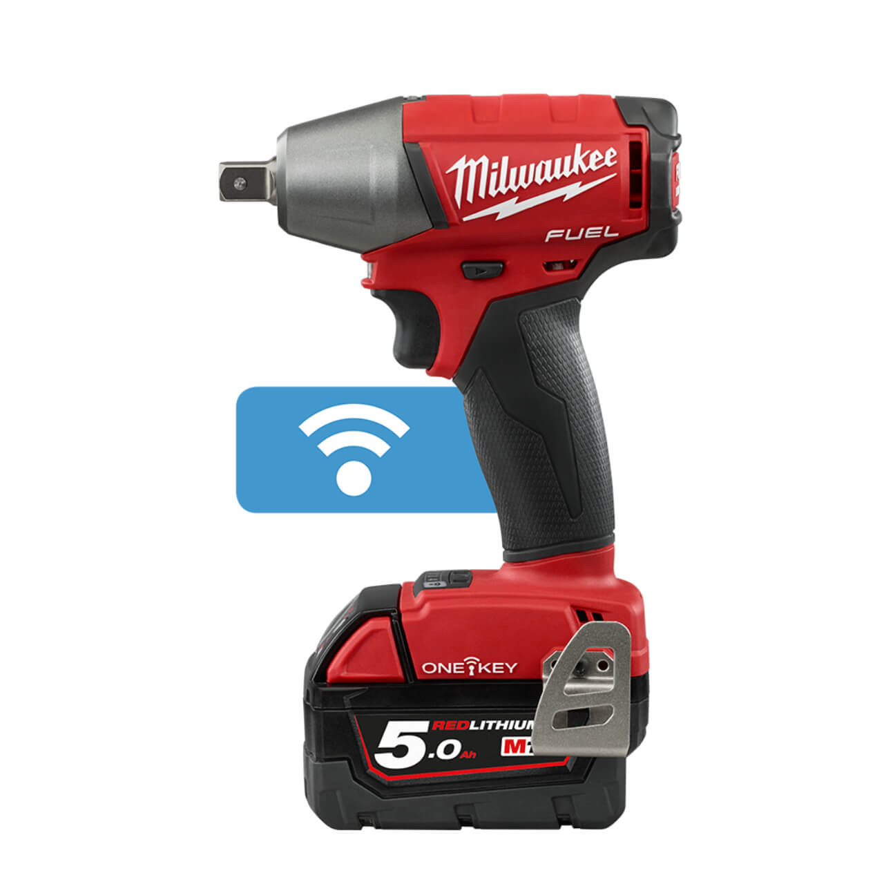 Milwaukee M18 Fuel One-Key Cordless 1/2 Impact Wrench with Pin Detent Skin Only